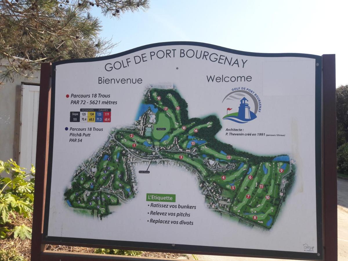 Ile Au Pre Vue Lac Et Golf Talmont-Saint-Hilaire Exterior foto